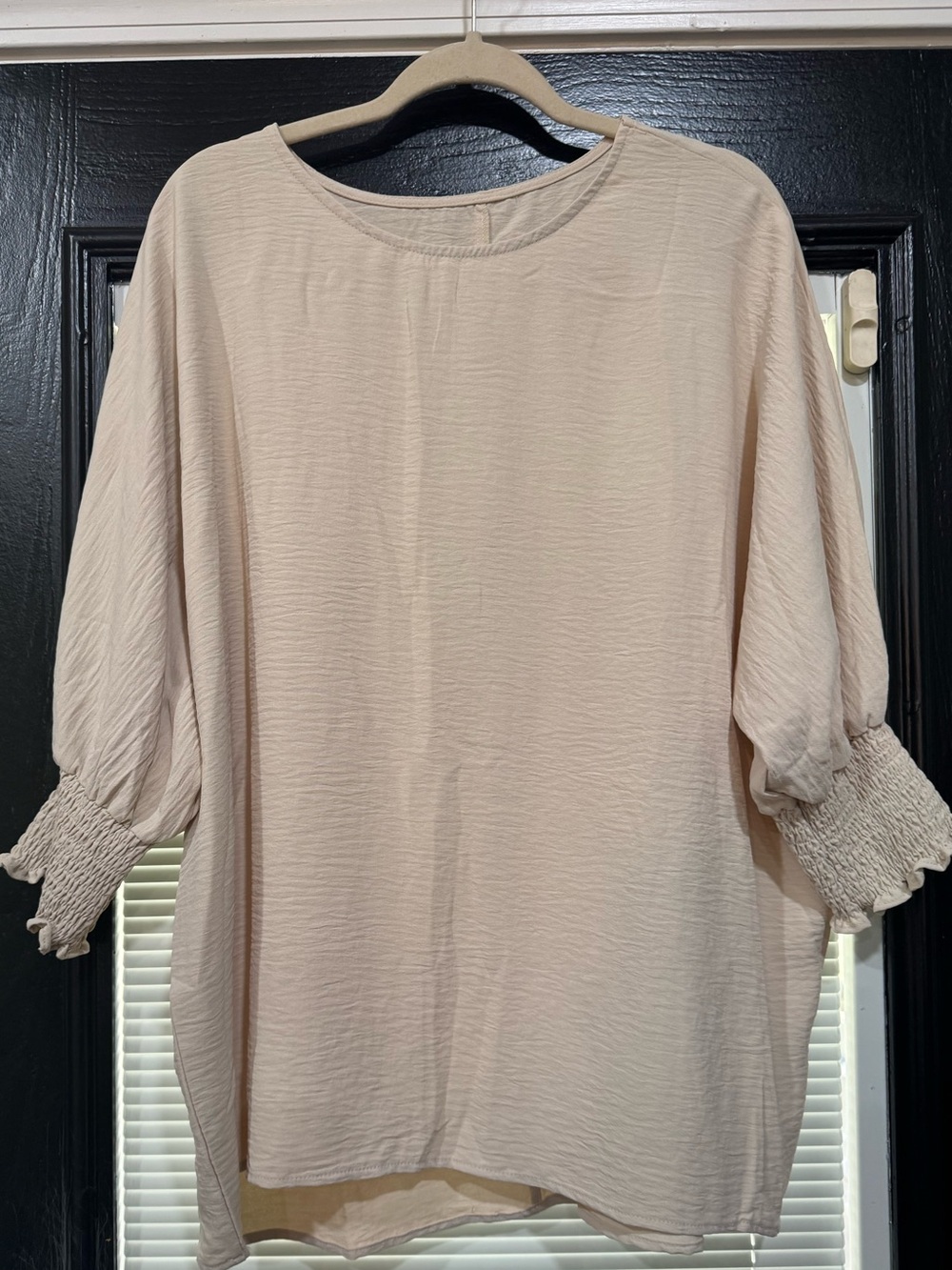 Beige blouse
